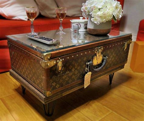 Louis Vuitton Coffee Table Trunk .